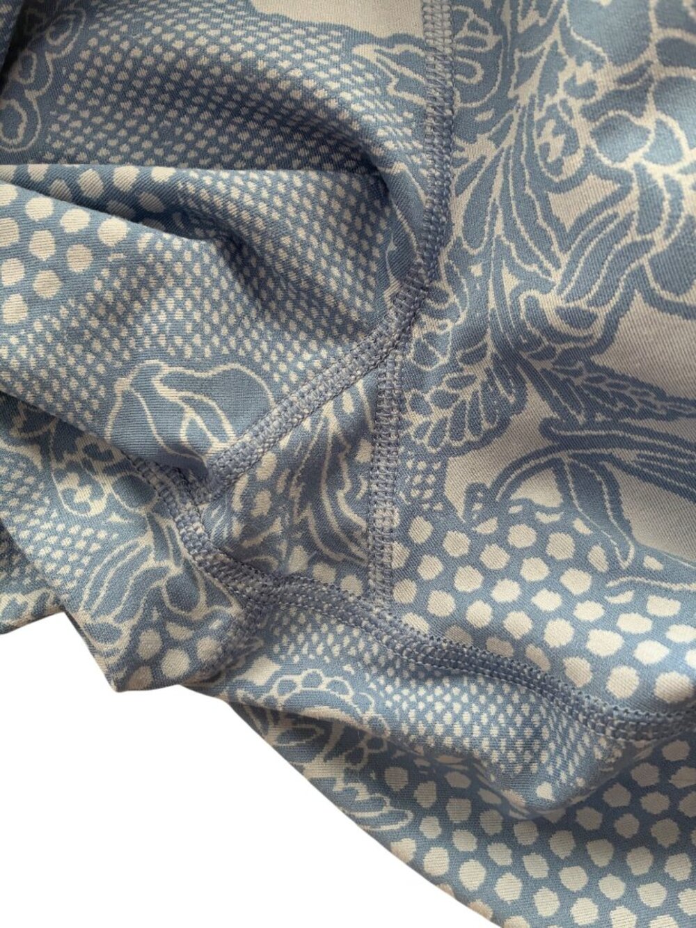 Nike Sculpt Victory High Rise Leggings Womens M Blue Dri-FIT Floral - Picture 11 of 13